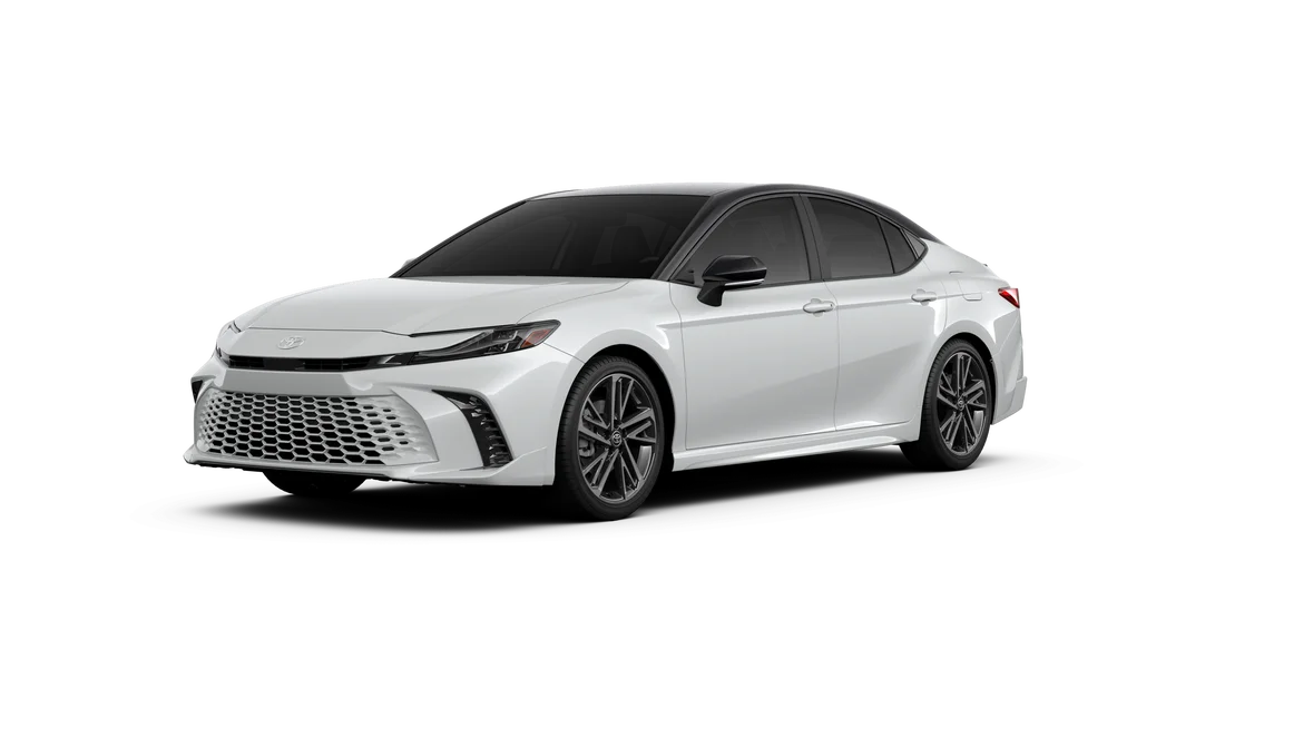 New 2026 Wind Chill Pearl with Midnight Black Metallic roof Toyota XSE image 23