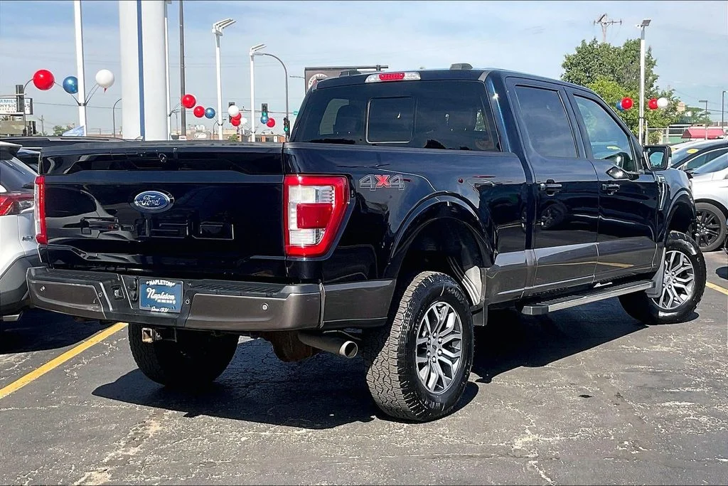 Used 2022 Blue Ford Lariat image 12