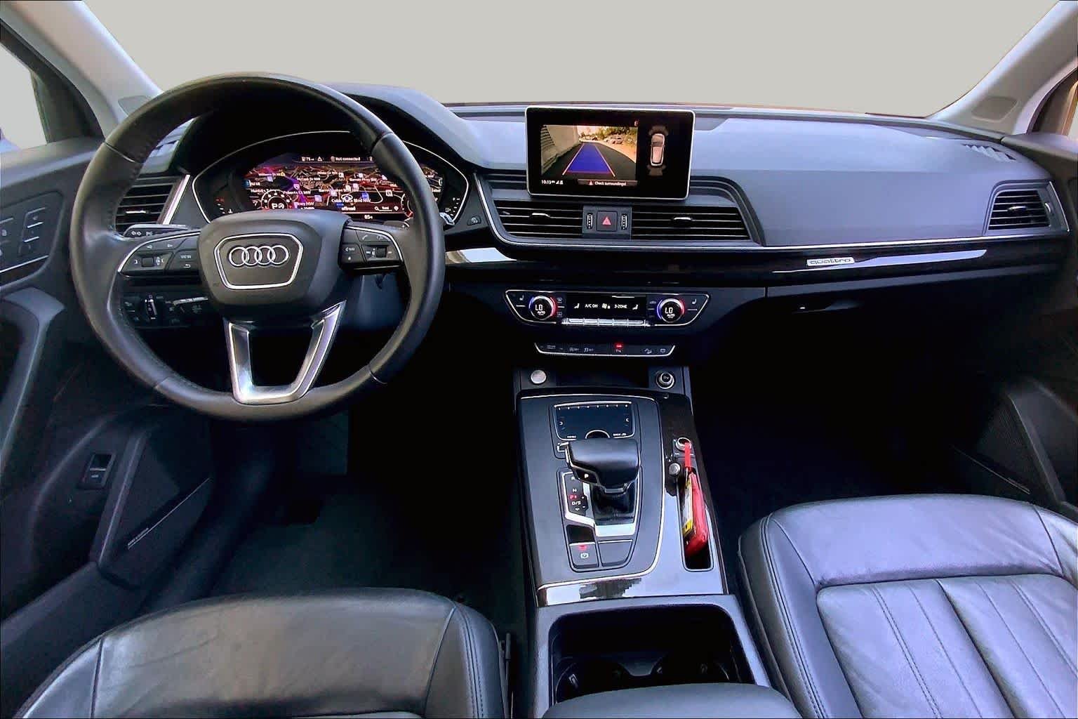 Used 2018 Moonlight Blue Metallic Audi Premium Plus image 16