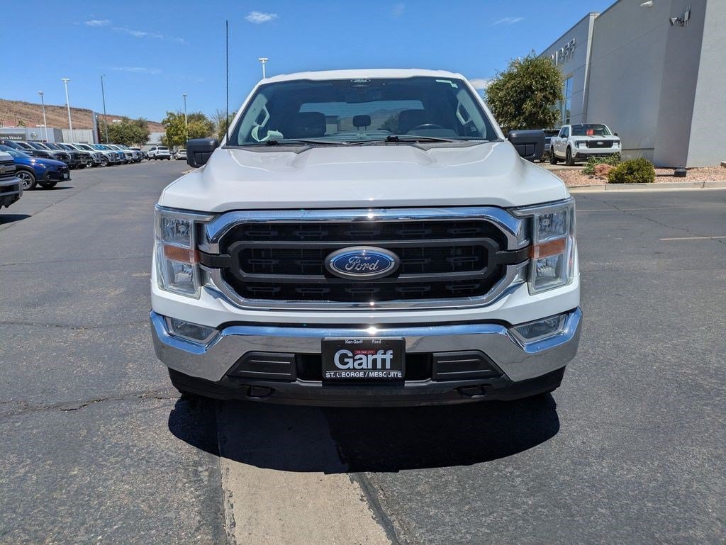 Used 2022 Oxford White Ford XLT image 8
