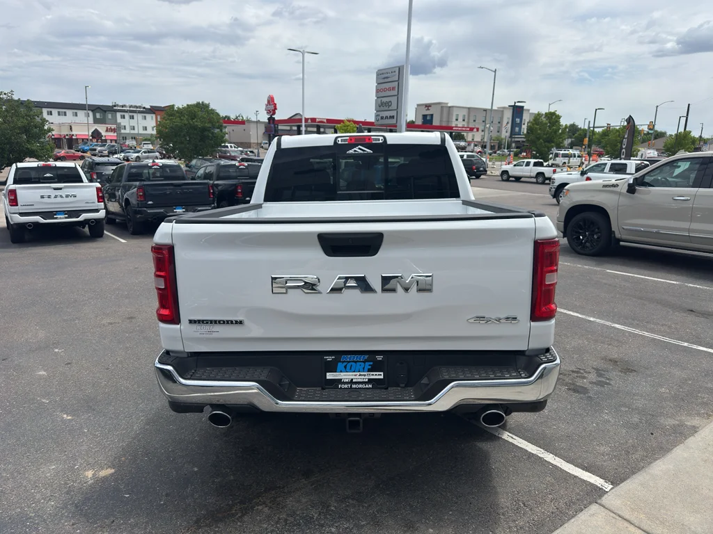New 2026 Bright White Clear-Coat Exterior Paint RAM Big Horn image 4