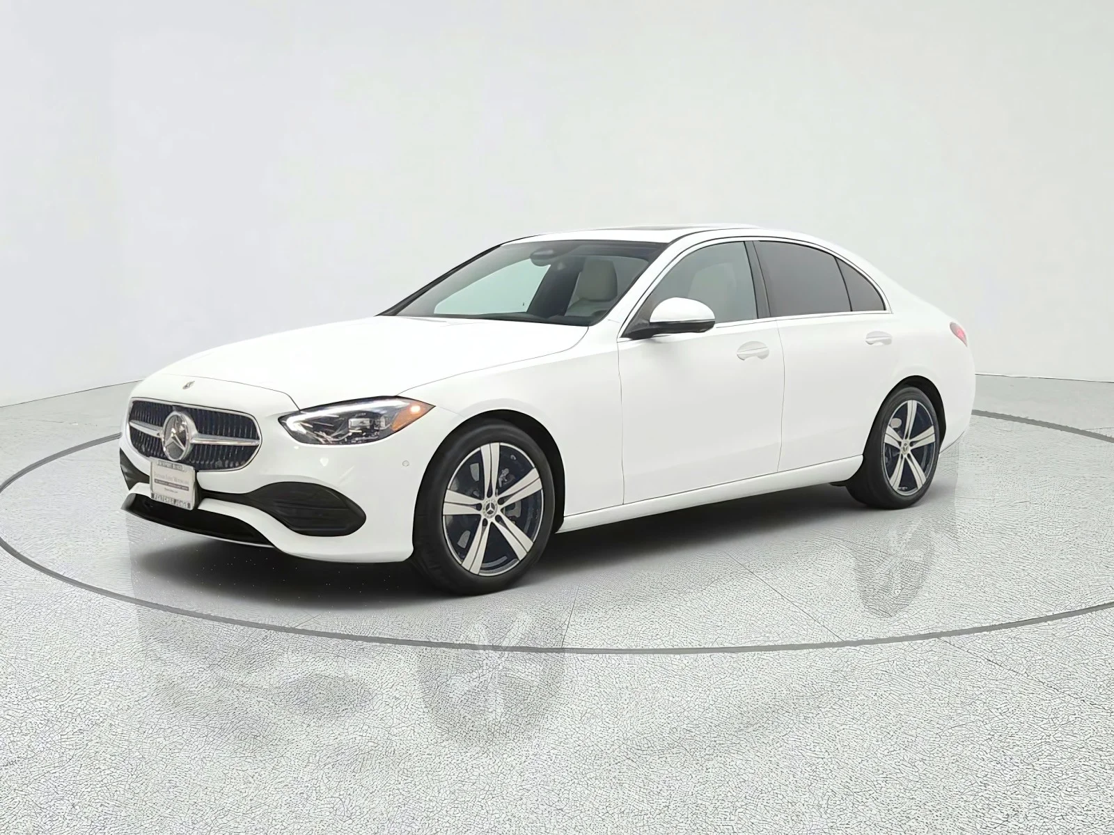 Certified Used 2024 Polar White Mercedes-Benz C 300 Sedan image 1