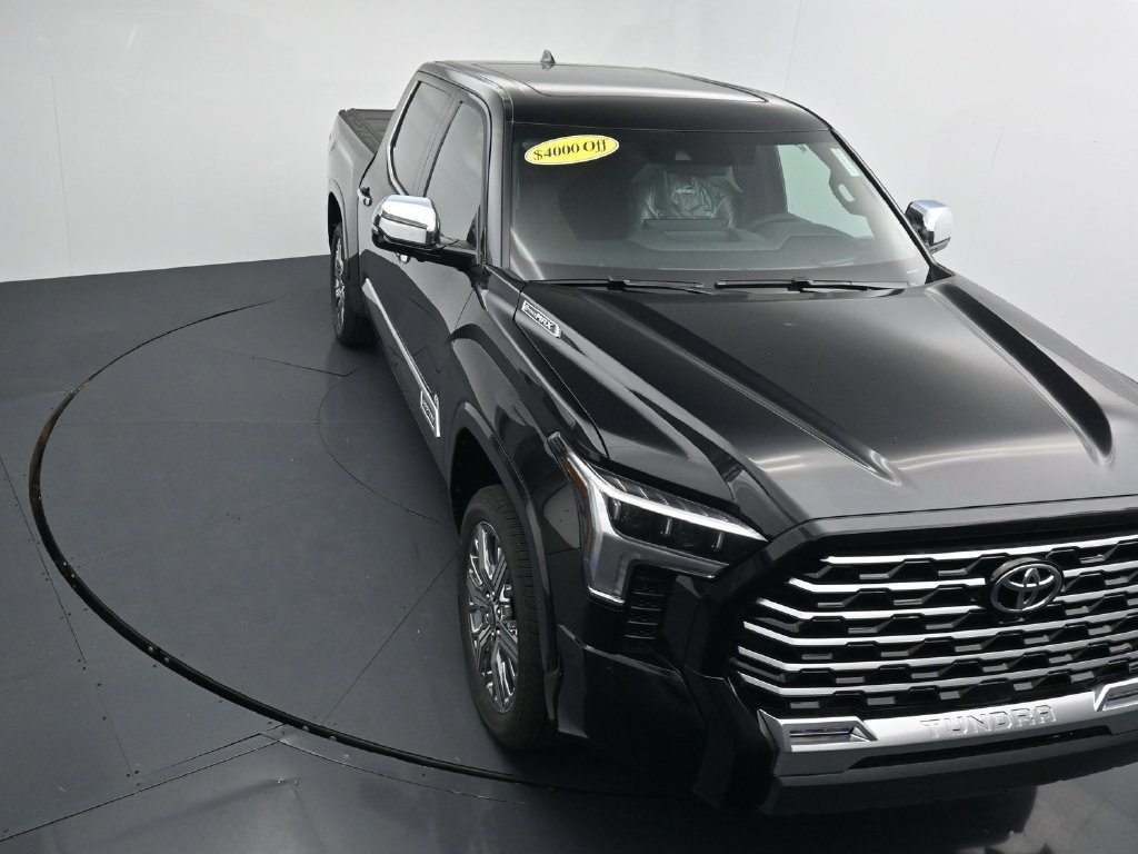 New 2026 Midnight Black Metallic Toyota Tundra Capstone image 10