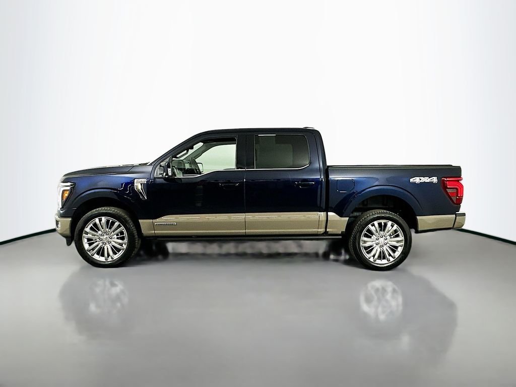 Used 2025 Antimatter Blue Metallic Ford King Ranch image 4