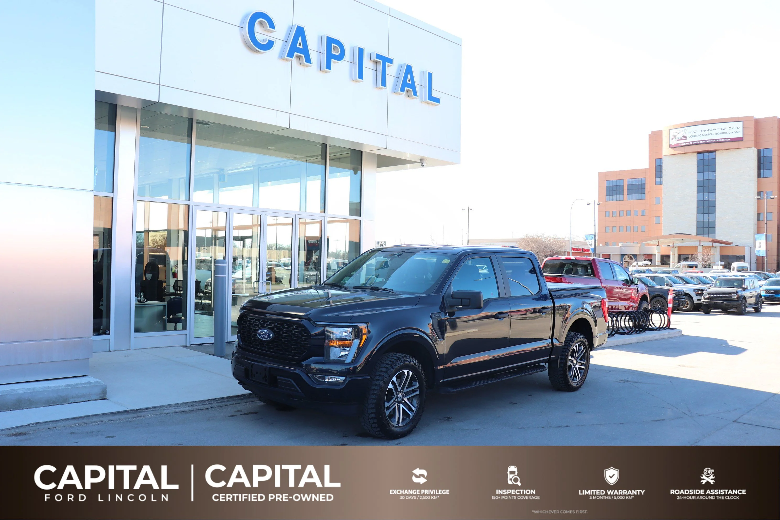 Certified Used 2023 Blue Ford XL 4WD SuperCrew 5.5