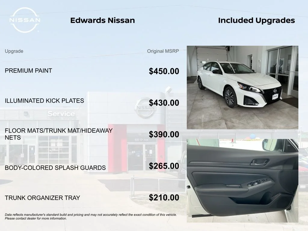 New 2026 White Nissan 2.5 SV image 4