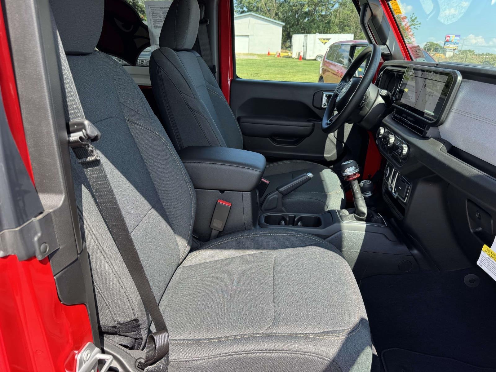 Used 2025 Firecracker Red Clearcoat Jeep Sport image 16