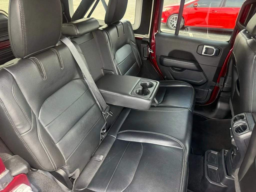 Certified Used 2021 Red Jeep Unlimited Sahara 4xe image 59