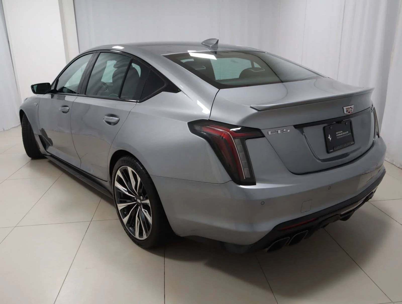 Used 2024 Argent Silver Metallic Cadillac Blackwing image 3