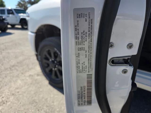 New 2026 Bright White Clear-Coat Exterior Paint RAM Big Horn image 19