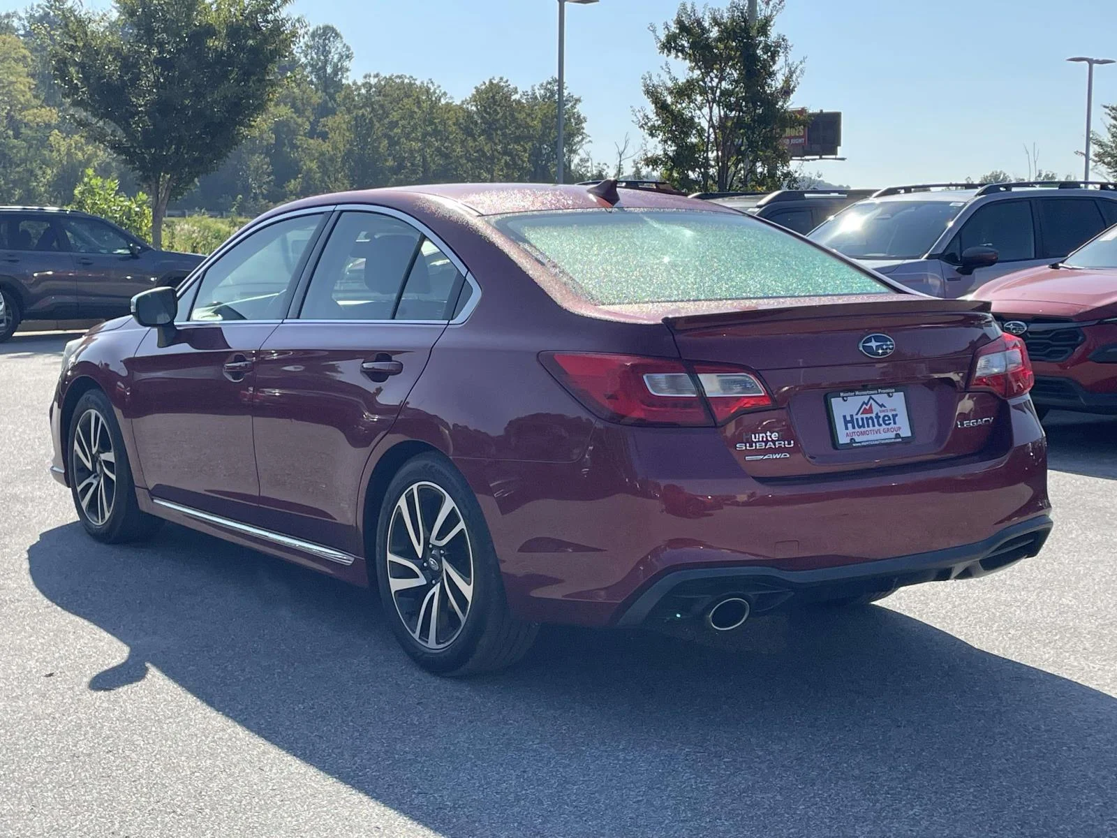Used 2019 Crimson Red Pearl Subaru Sport image 25