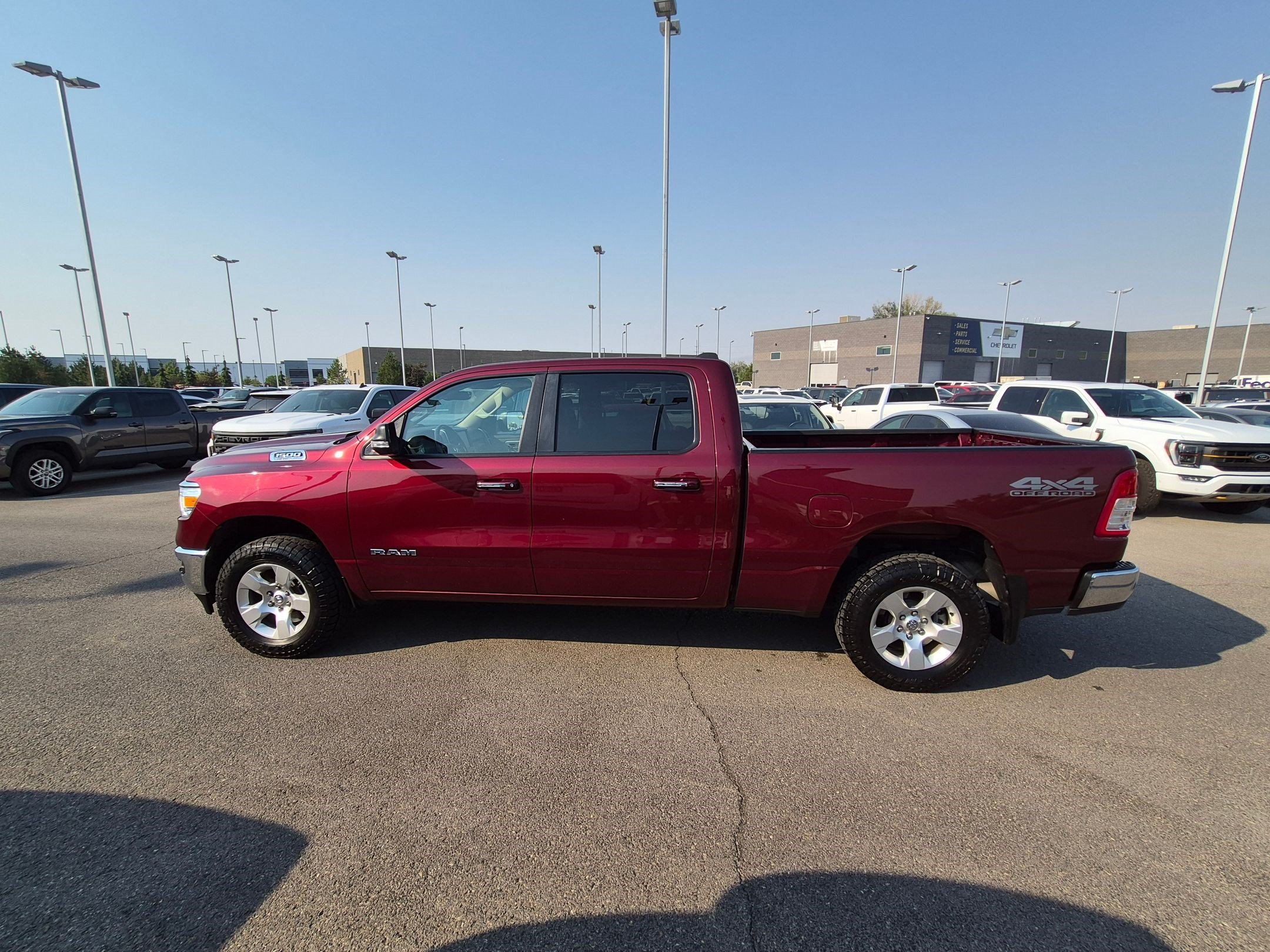 Used 2020 Delmonico Red Pearlcoat Ram Big Horn image 7