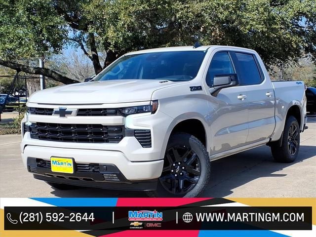 White Sands 2026 Chevrolet Silverado 1500 RST Crew Cab 4WD Pickup Truck Four-Wheel Drive