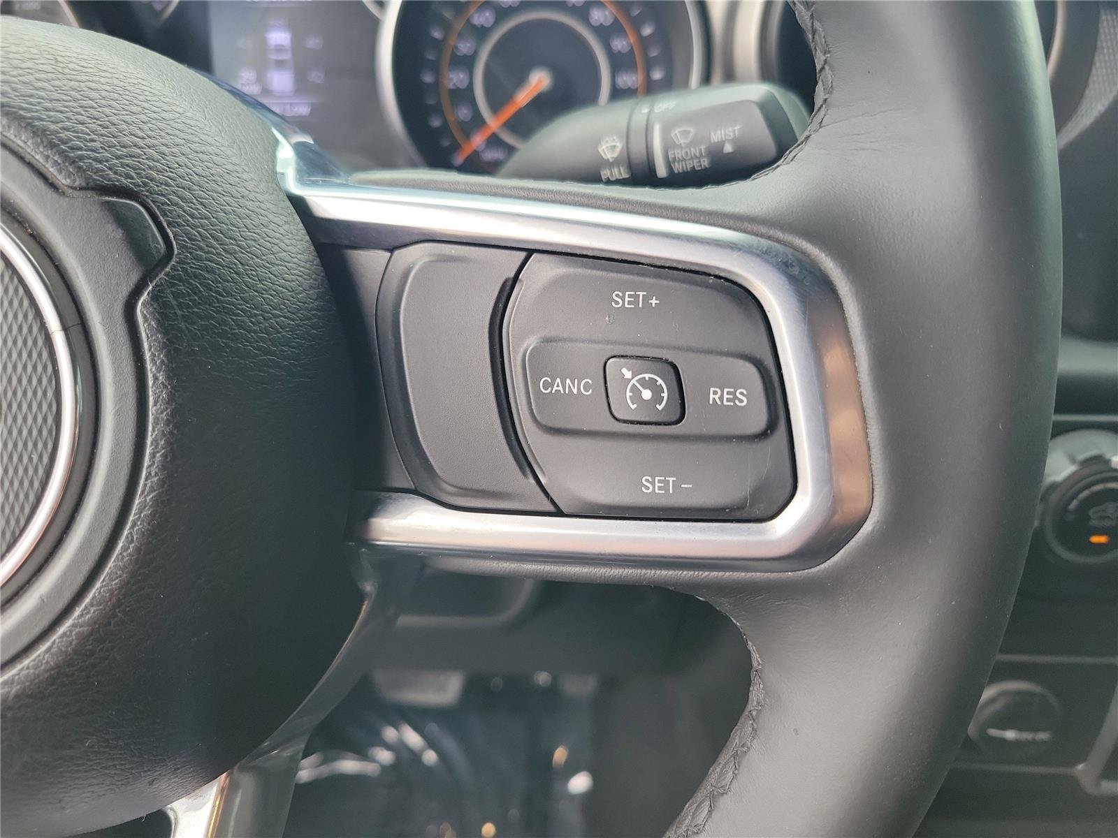 Used 2020 Bright White Clearcoat Jeep Sport S image 16