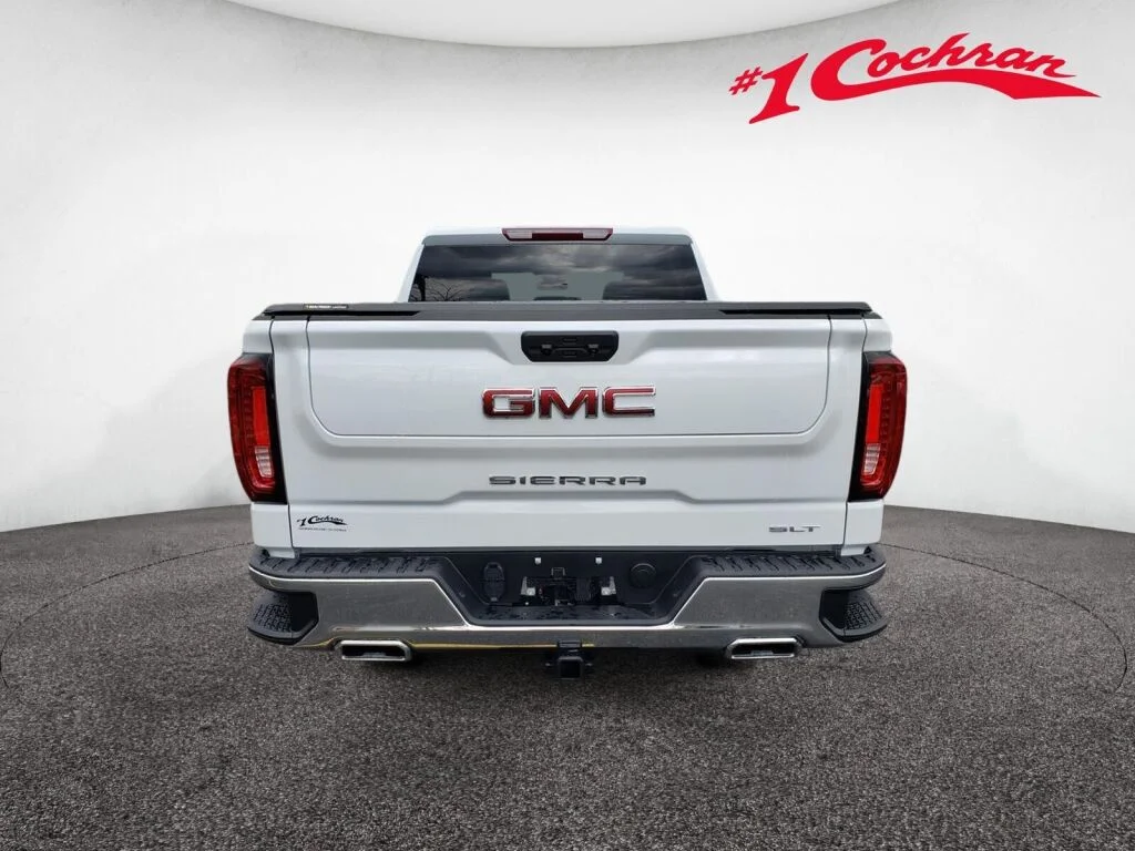 New 2026 Glacier White Tricoat GMC SLT image 6