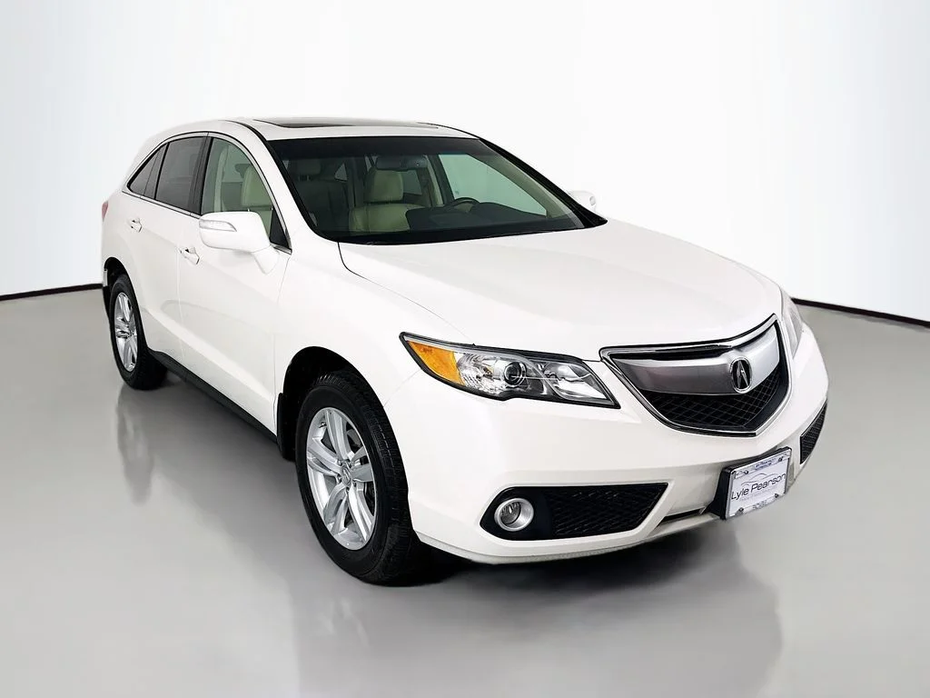 Used 2014 White Diamond Pearl Acura Technology Package image 7