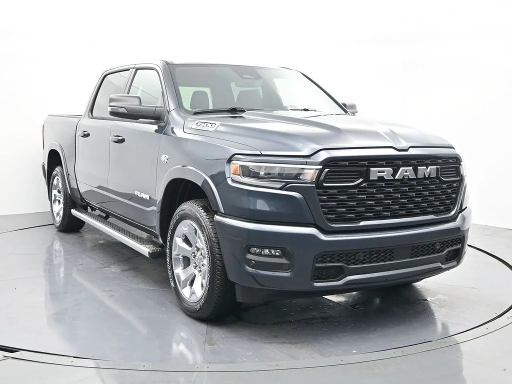 New 2026 Forged Blue Metallic Exterior Paint RAM Big Horn/Lone Star image 4