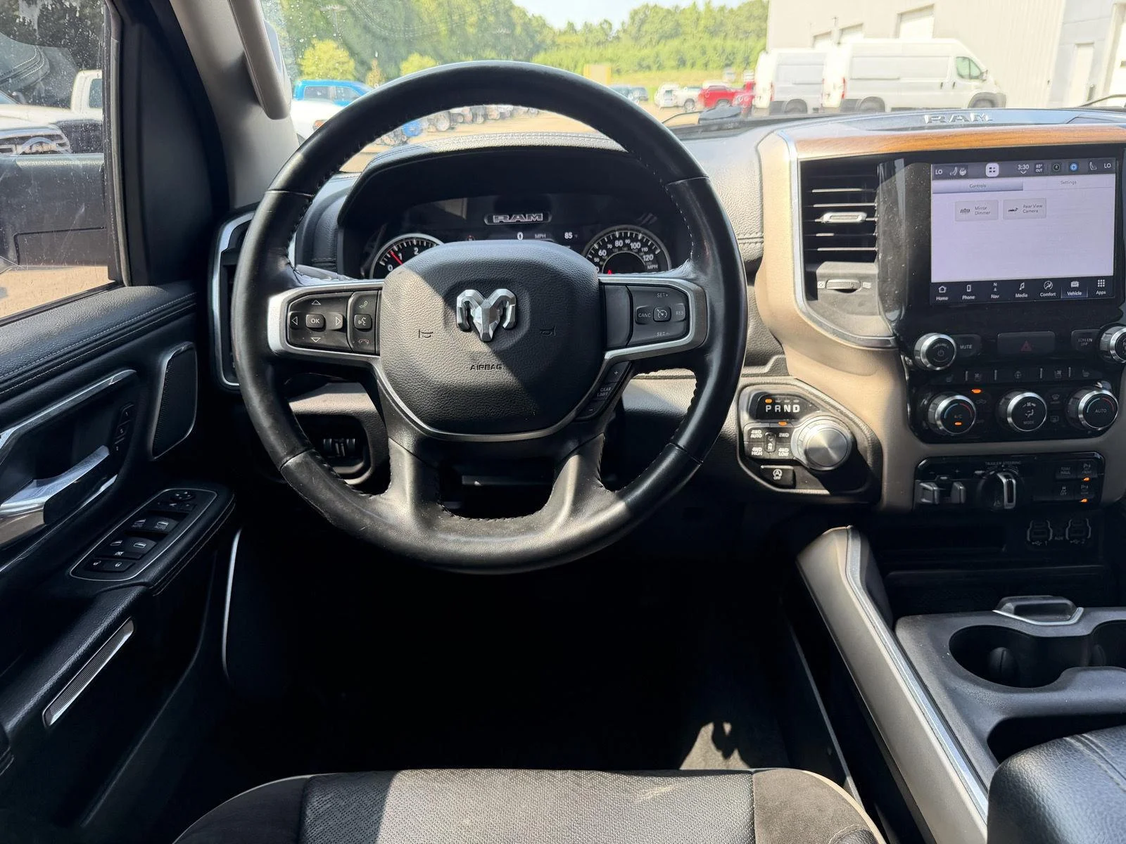 Used 2022 Bright White Clearcoat Ram Laramie image 8