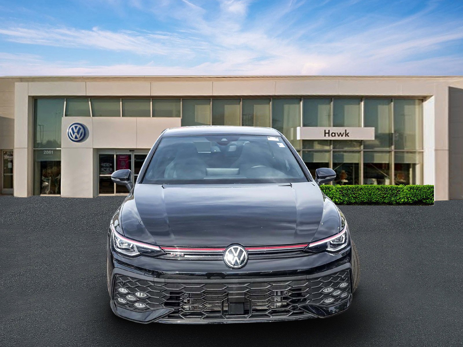 Used 2025 Mythos Black Metallic Volkswagen SE image 2