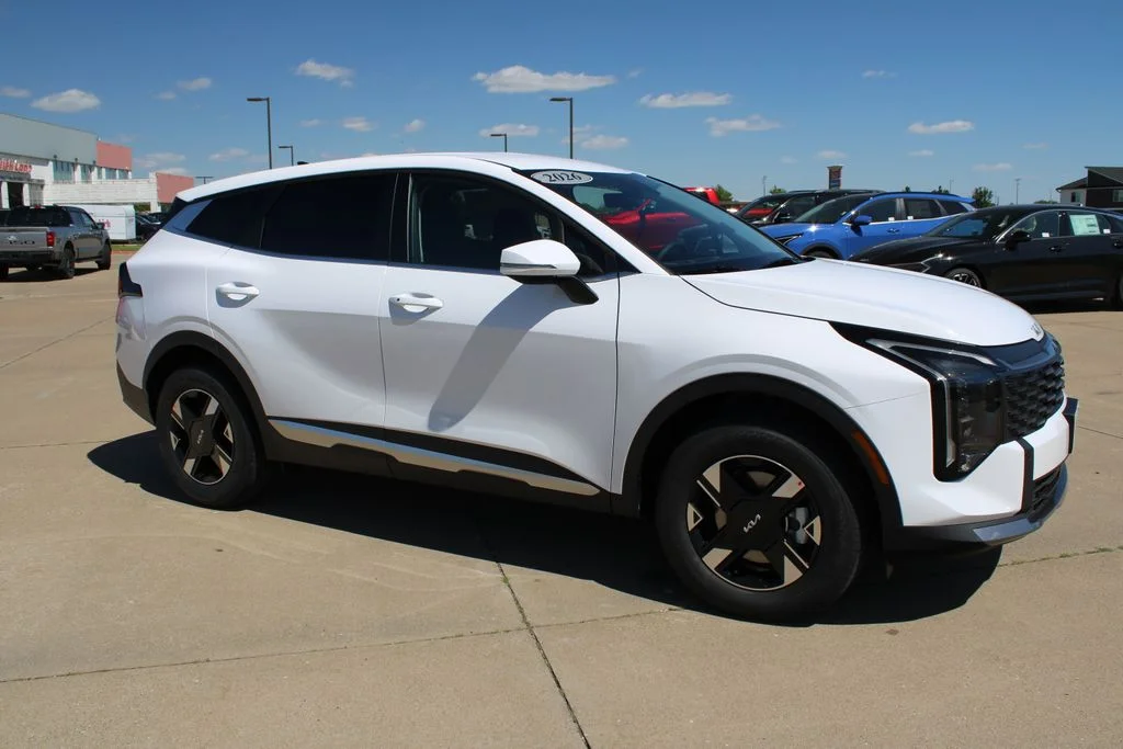 New 2026 White Kia LX image 3