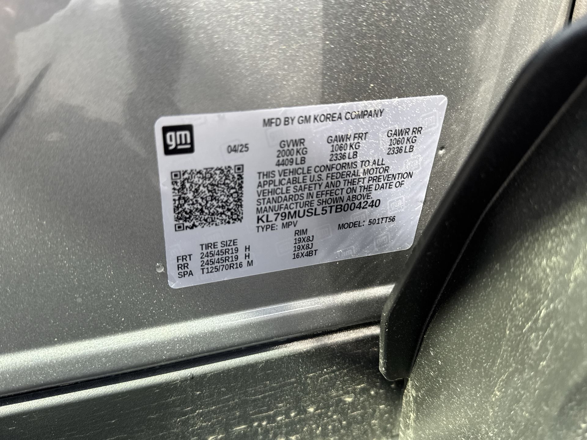 New 2026 Sterling Gray Metallic Chevrolet RS image 52