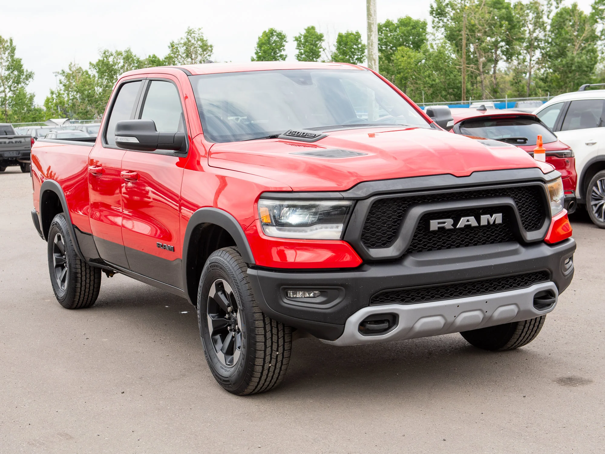 Certified Used 2019 Red RAM Rebel*| 5.7L HEMI V8 | Heated Seats | Heated Steering Wheel | image 9