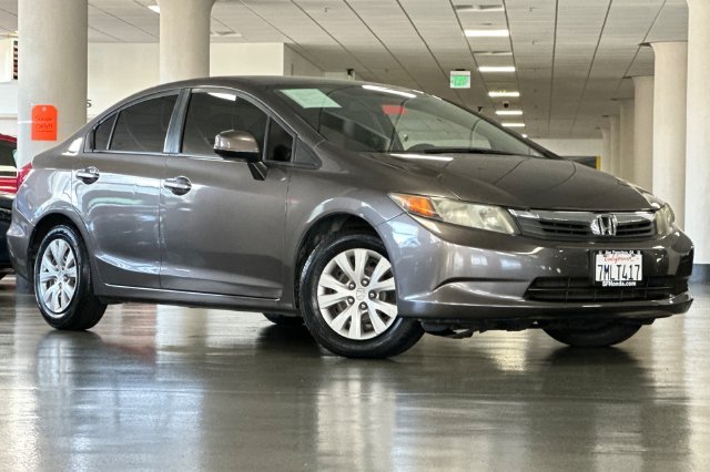 Used 2012 Honda Civic LX with VIN 2HGFB2F58CH594535 for sale in San Francisco, CA
