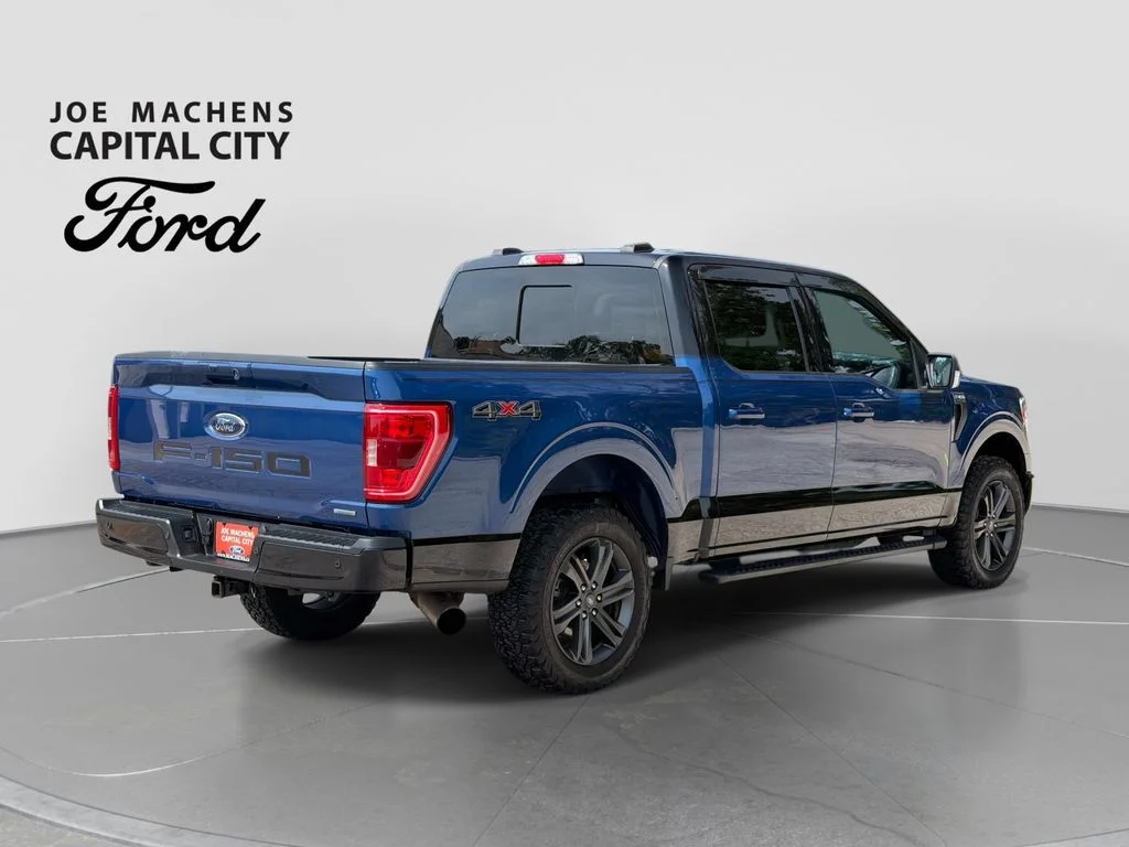 Used 2023 Atlas Blue Metallic Ford XLT image 5