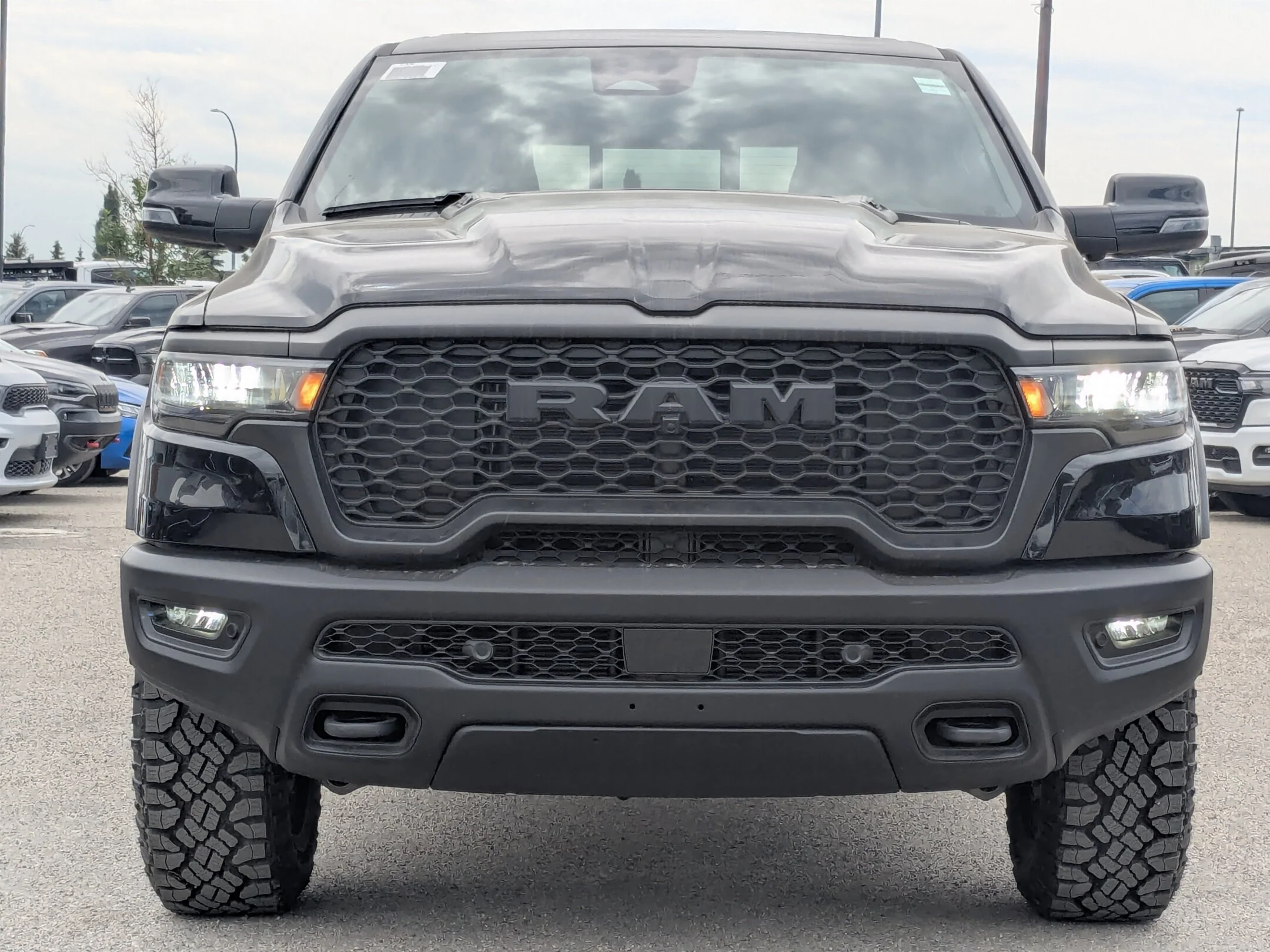 New 2026 Black RAM Rebel - - Level 2 Grp - Luxury Leather - Pano Sunroof - Harman/Kardon Audio & More! image 3