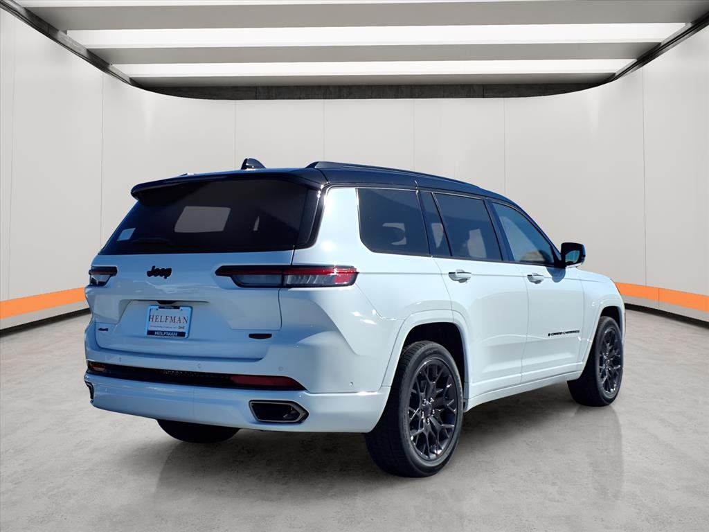 New 2025 Bright White Clear-Coat Exterior Paint Jeep Summit image 6