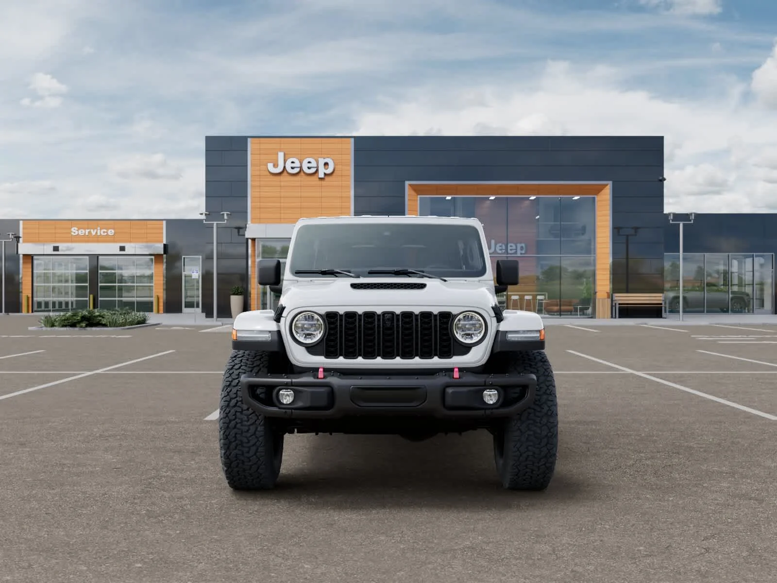 New 2026 Bright White Clearcoat Jeep Rubicon X image 6