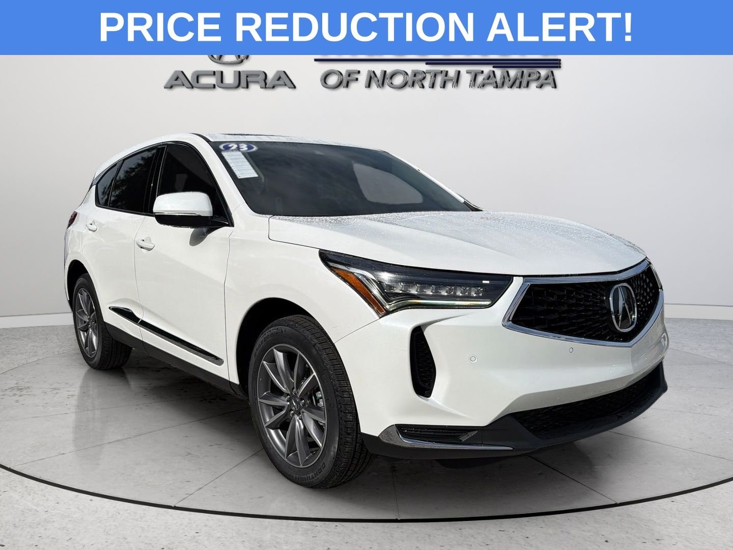 Used 2023 Platinum White Pearl Acura Technology Package image 1