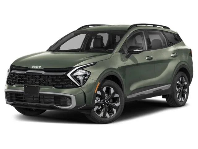 Used 2023 Jungle Green Kia X-Line image 1