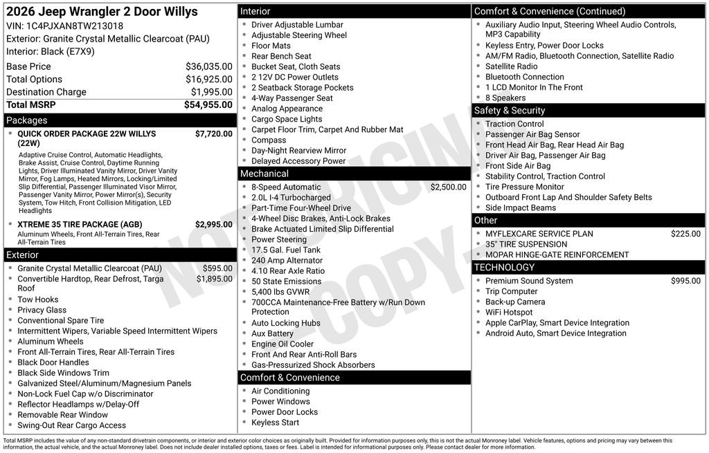 2026 Jeep Wrangler 2-Door Willys - Photo 30