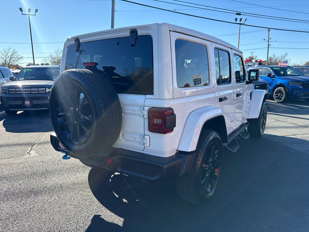 Used 2024 White Jeep Sahara 4xe image 5