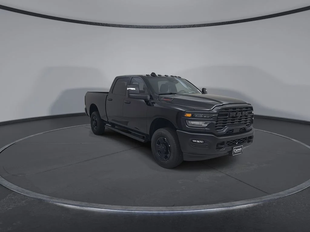 New 2026 Diamond Black Crystal Pearl-Coat Exterior Paint RAM Tradesman image 2
