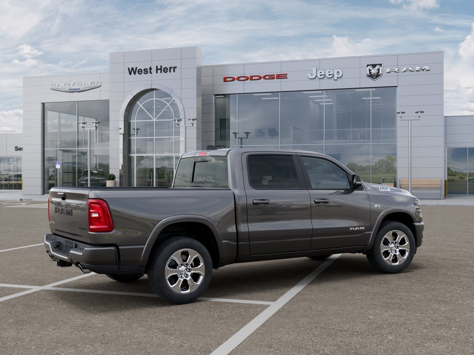 New 2026 Granite Crystal Metallic Clearcoat RAM RAM 1500 BIG HORN CREW CAB 4X4 image 30