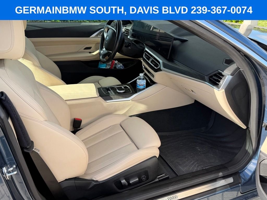 Certified Used 2024 Blue Metallic BMW 430i image 16
