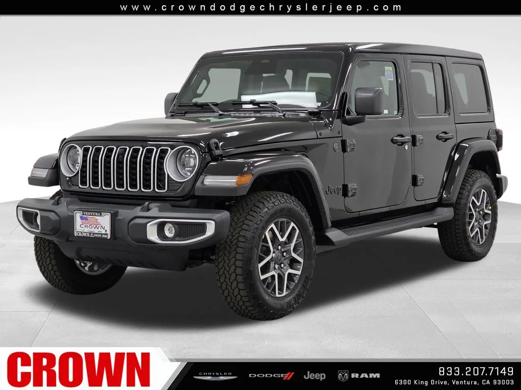New 2026 Black Clear-Coat Exterior Paint Jeep Sahara image 1