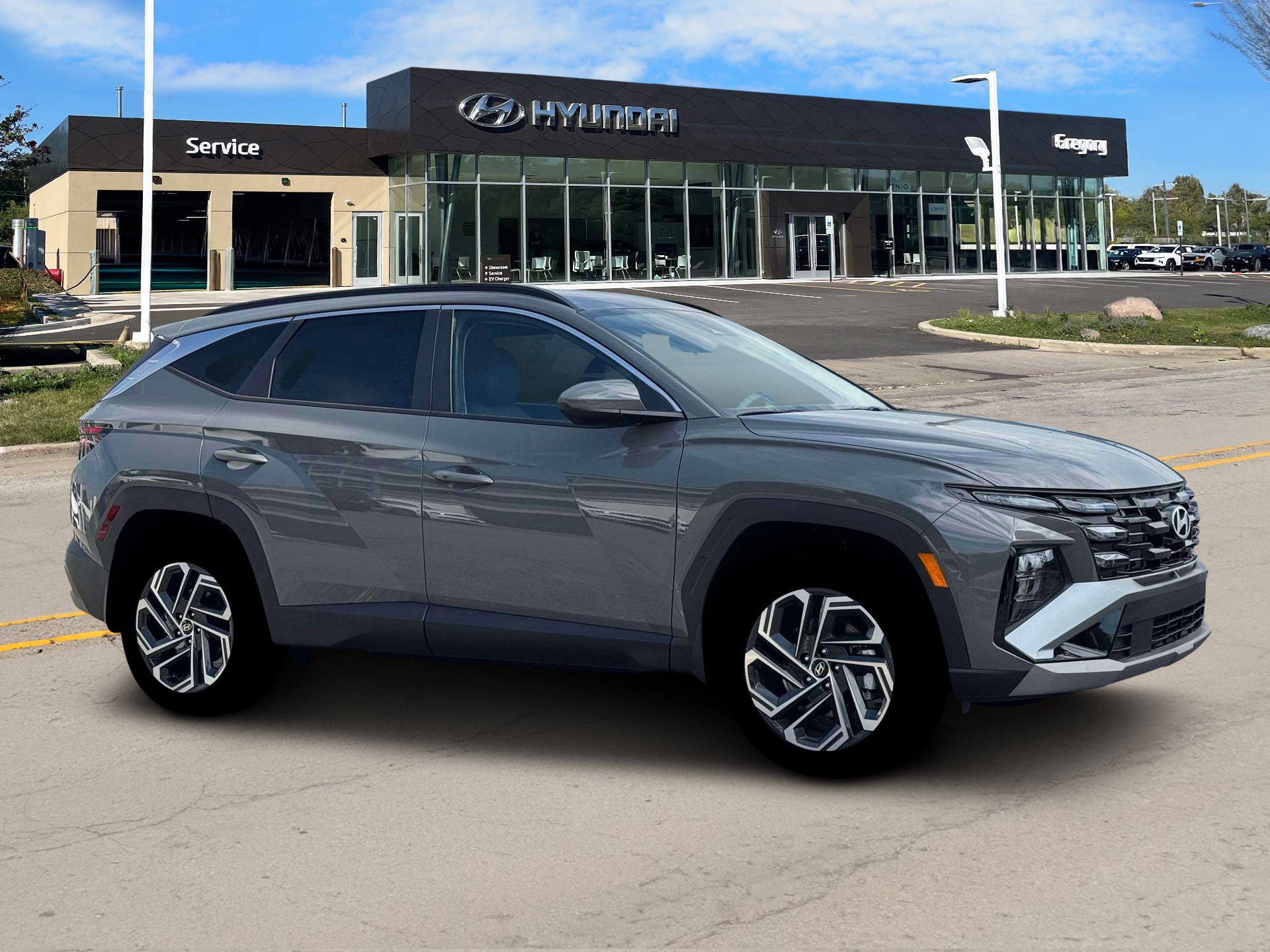 New 2026 Gray Hyundai SEL Plus AWD image 10