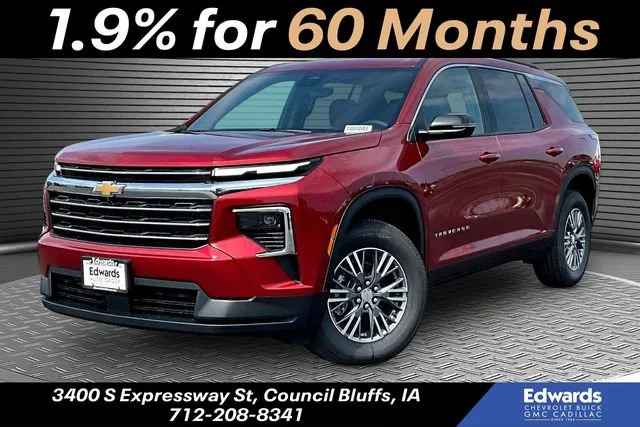 New 2026 Radiant Red Tintcoat Chevrolet LT image 1