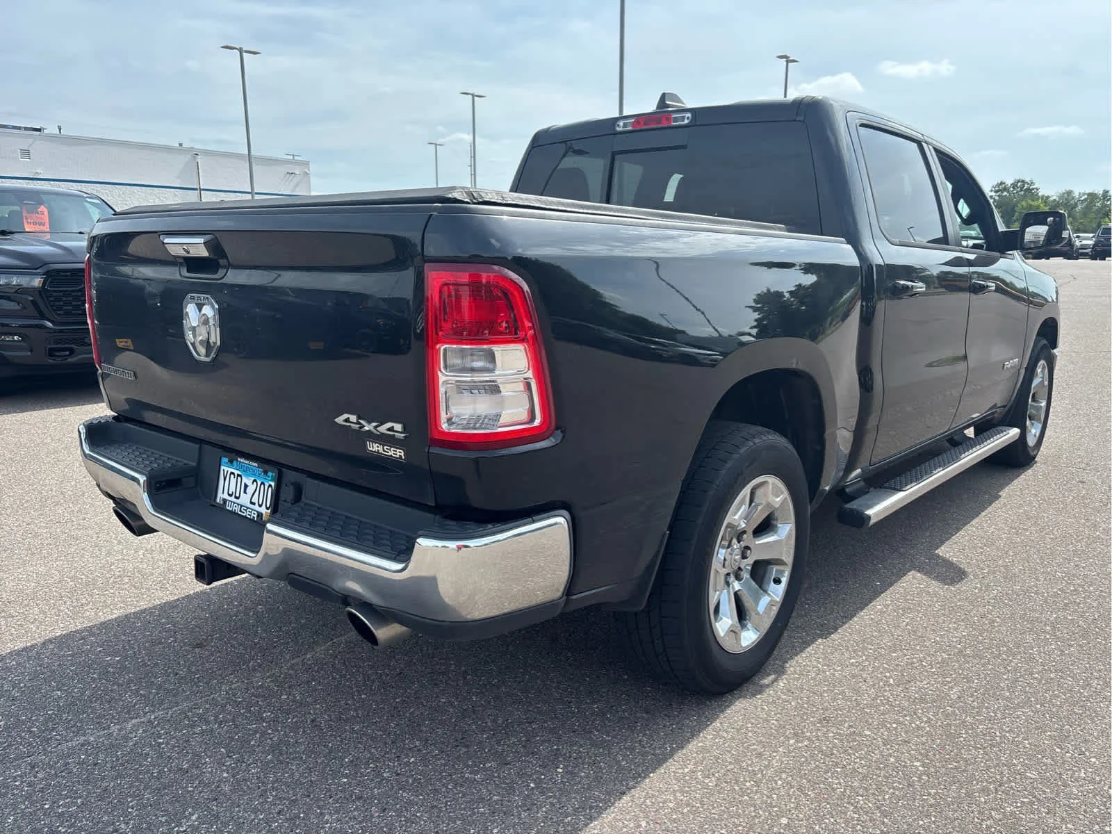 Used 2019 Diamond Black Crystal Pearlcoat Ram Big Horn/Lone Star image 2