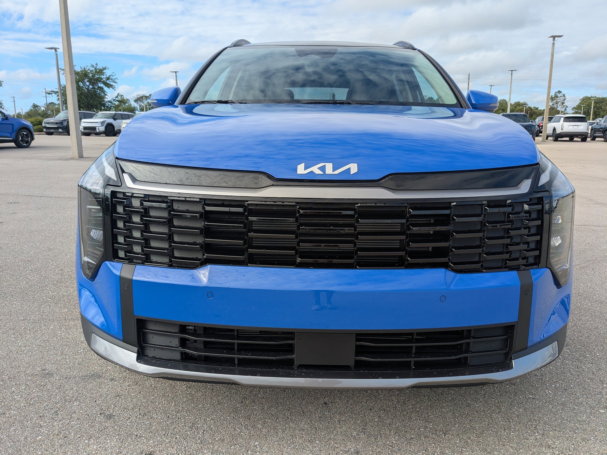 New 2026 Nebular Blue Kia EX image 3