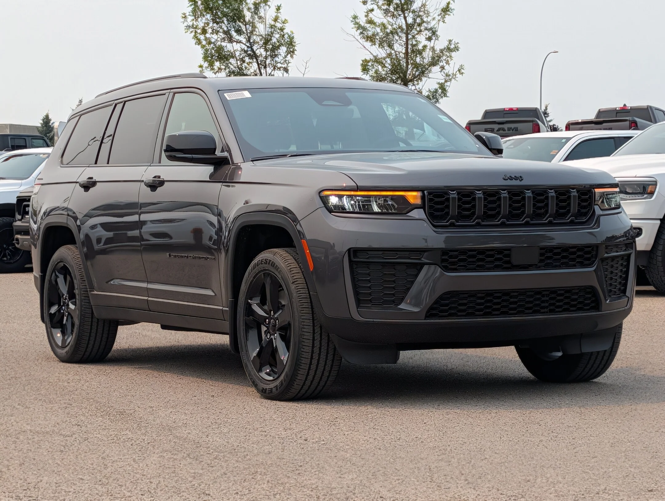 New 2026 Grey Jeep Altitude - - Power Sunroof - Trailer Tow Pkg - 20 Gloss Black Wheels - Remote Start & More! image 2