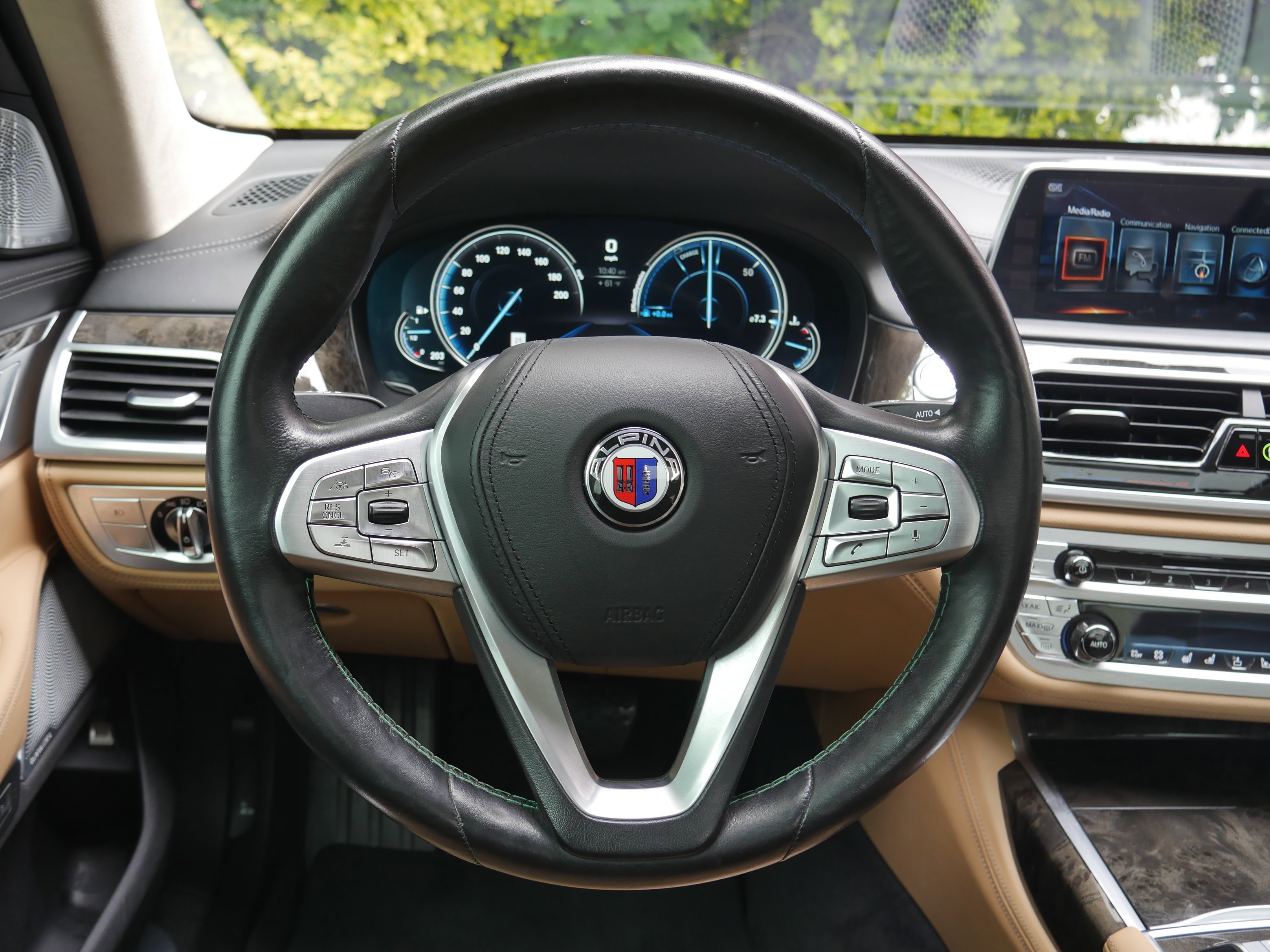 Used 2017 ALPINA Blue Metallic BMW ALPINA B7 xDrive image 7