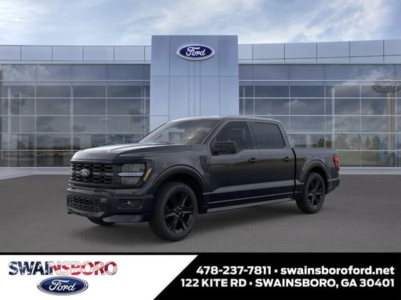 New 2026 Agate Black Metallic Ford STX® image 1
