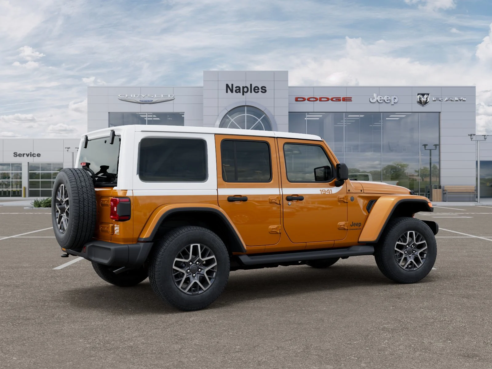 New 2026 Goldilocks Exterior Paint Jeep Sahara image 4