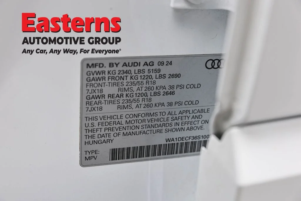 Used 2025 White Audi Premium image 34