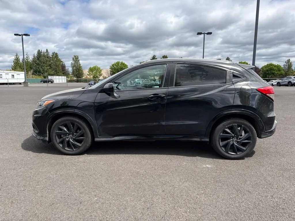 Certified Used 2021 Crystal Black Pearl Honda Sport image 4