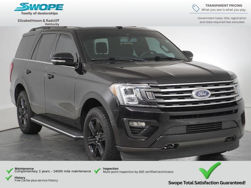 Used 2021 Agate Black Ford XLT image 1